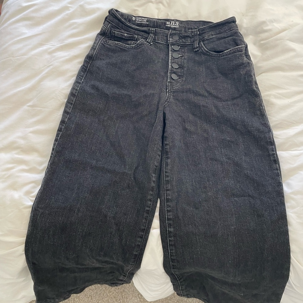 Wide Leg, black pants